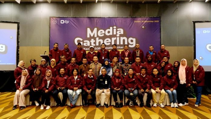 Rilis Capaian Kinerja 2023: DJP Sumut I Gelar Media Gathering