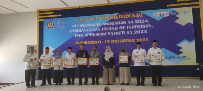 Rutan Kebumen Borong Penghargaan dari KPPN Purworejo