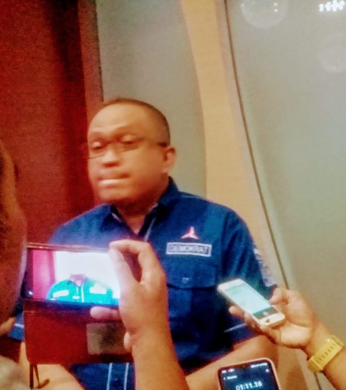 Said Hasan Machdani Caleg Dari Partai Demokrat Sambit Kedatangan AHY Di Banjarmasin