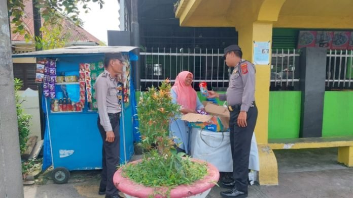 Sat Binmas Polres Pematang Siantar Giat Cooling System Pemilu 2024