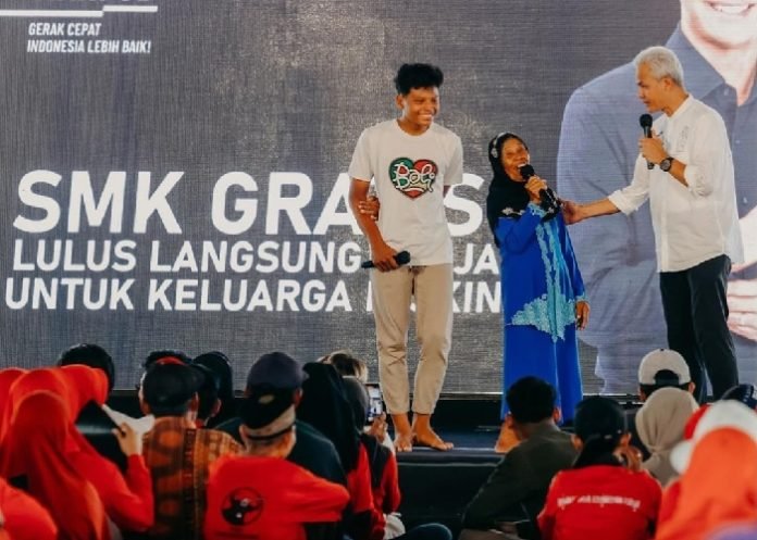 Sediakan SMK Gratis Langsung Kerja, Program Unggulan Ganjar-Mahfud yang Diakui Jokowi