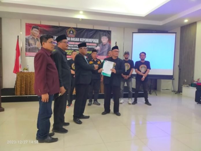 Sekban Kesbangpol Kabupaten Tangerang, Encep Sahayat Hadiri Diklatsar PPBNI