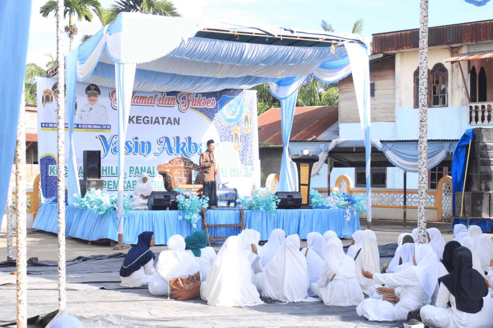 Sekda Labuhanbatu Buka Yasin Akbar 3 Kecamatan 