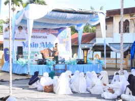 Sekda Labuhanbatu Buka Yasin Akbar 3 Kecamatan 