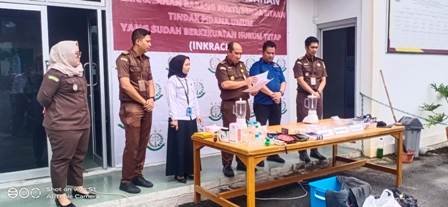 Selama Tahun 2023 Kejari Asahan Tuntut 652 Perkara, Di Antaranya Fonis Mati