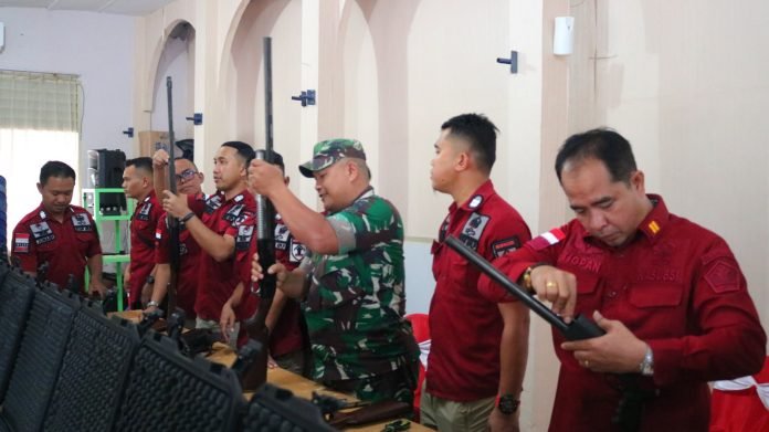 Siaga Gangguan Kamtib, Lapas Kelas IIA Pematangsiantar Pastikan setiap Senjata Dalam Kondisi Baik