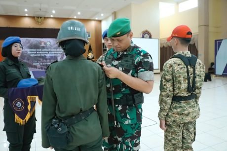 Siapkan Unsur Komcad , Dandim 0613/Ciamis  Buka Diksar Resimen Mahasiswa di Universitas Galuh.