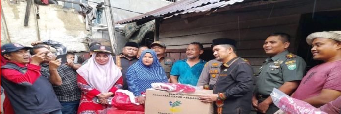 Sukses Tangani Dampak Banjir, Pemkab Agara: Terima Kasih Kemensos RI