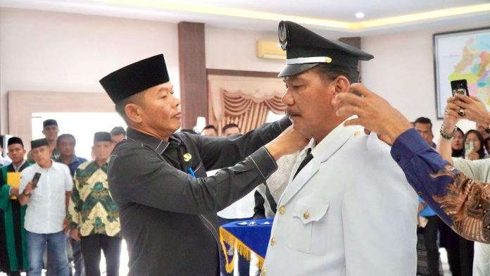 Tiga Kepala Desa Pengganti Antar Waktu Dilantik di Langkat