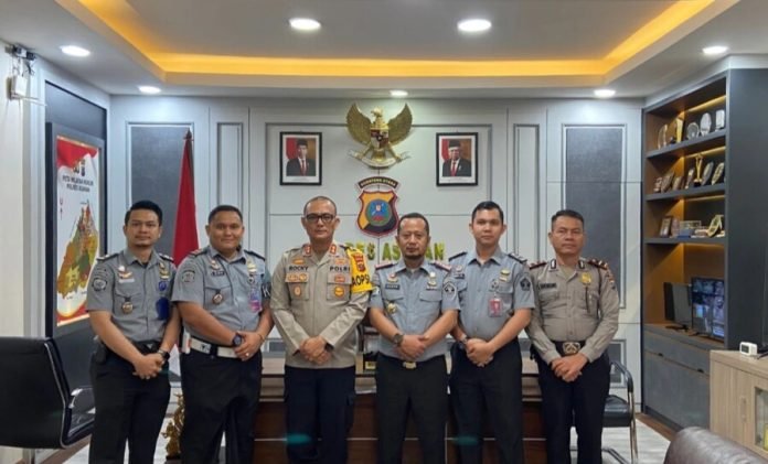 Tingkatkan Sinergitas, Lapas Labuhan Ruku Koordinasi dan Silaturahmi Dengan Polres Asahan