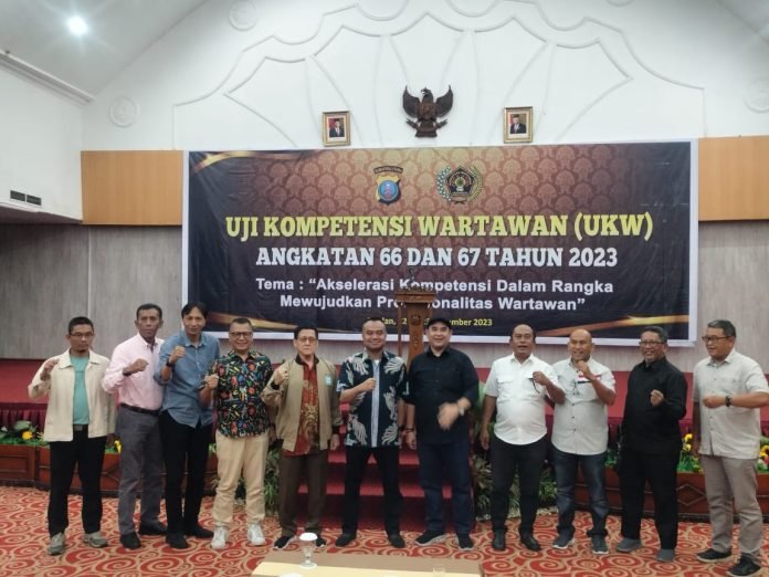 UKW Kolaborasi Polda, PWI Sumut Buat Sejarah Baru