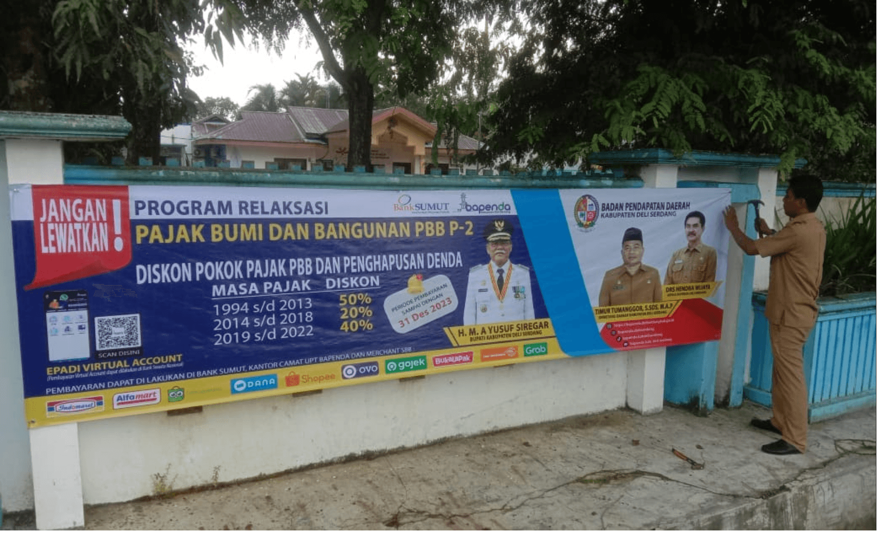 UPT PBB Wil XI Pantai Labu Tindak Lanjuti Program Relaksasi Pemkab Deli Serdang dan Badan Pendapatan Daerah