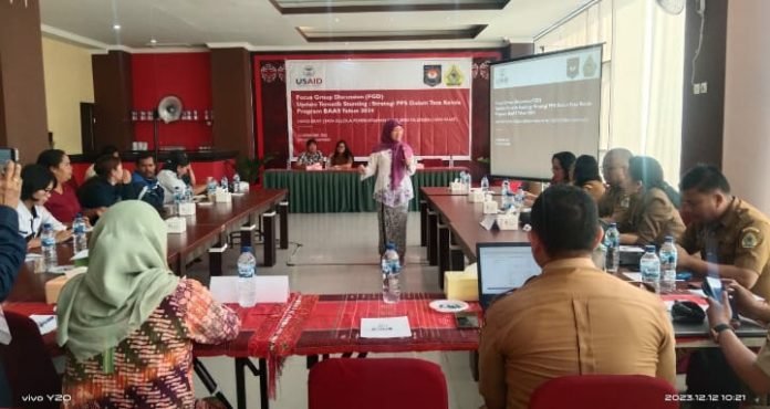 Update Tematik Penurunan Angka Stunting, Pemkab Samosir Gelar Focus Group Discussion.