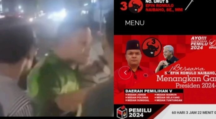 Viral Video Calon Legislatif Dari Partai PDI Perjuangan Nyaris Baku Hantam Dengan Mahasiswa