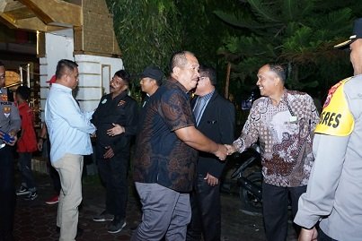Wabup dan Forkopimda Asahan Pantau Malam Natal