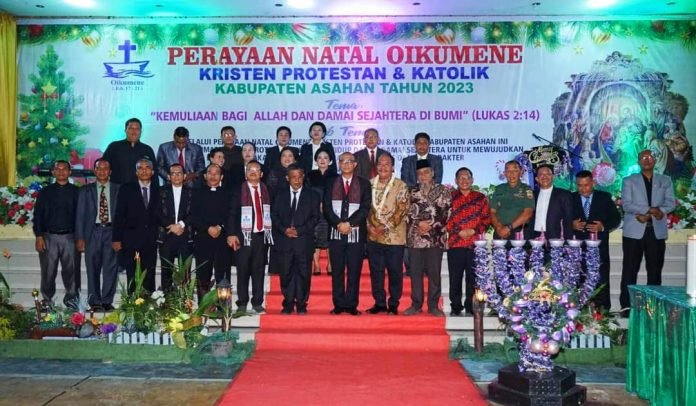 Wakil Bupati Asahan Hadir Perayaan Oikumene Tahun 2023