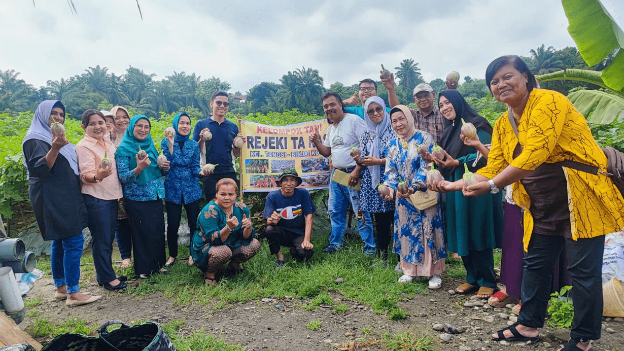 Wali Kota Binjai Apresiasi Pembentukan Kelompok Tani “Rejeki Ta Ras”