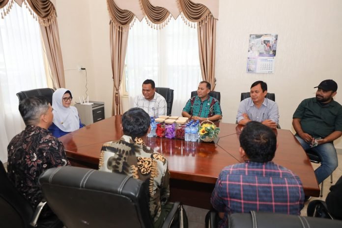 Wali Kota Menerima Audiensi Panitia Natal Jurnalis Siantar-Simalungun