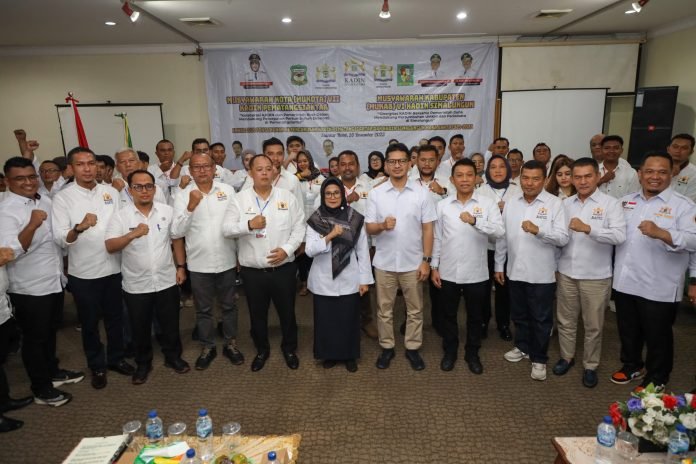 Wali Kota Pematang Siantar dr Susanti Dewayani SpA menghadiri Musyawarah Kota (Mukota) VII