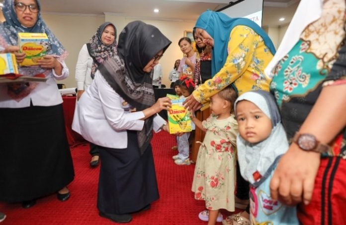 Wali Kota dr. Susanti Dewayani SpA Hadiri Acara Pengukuran & Publikasi Stunting Kota Pematang Siantar