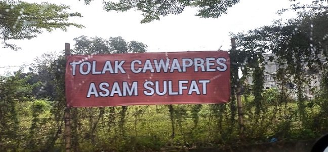 Soal Spanduk “Tolak Cawapres Asam Sulfat”, Sohib Gibran : Kita Lawan Penggangu Pesta Demokrasi