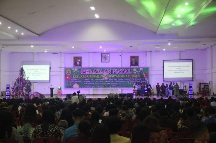 Mahasiswi Muslim Hadiri Natal USI, Ini Pesan Kapolres Simalungun