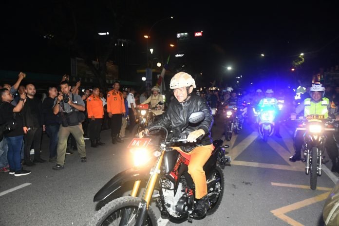 Bersama Forkopimda Monitoring Malam Pergantian Tahun Baru 2024 *Pj Gubernur Sampaikan Sumut Aman dan Terkendali*