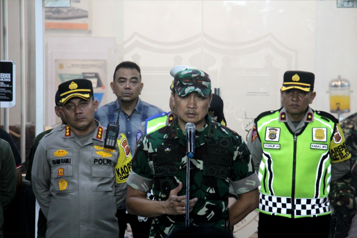 Dandim 0101/KBA dan Forkopimda Pimpin Apel Pengamanan Malam Pergantian Tahun 2023-2024