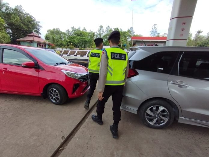 Pastikan Kamtibmas Aman,S at Samapta Polres PALI Gelar Patroli 