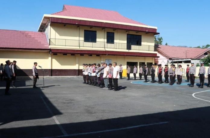 Pimpin Apel Perdana 2024, Kabag Ops: Tingkatkan Disiplin Dan Jaga Kesehatan