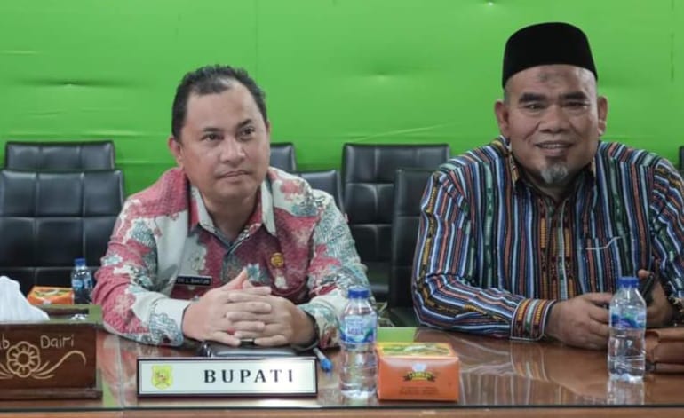Pj.Bupati DAIRI Pimpin Rapat Penyesuaian Tarif Air Minum Perumda Lae Nciho Kabupaten Dairi