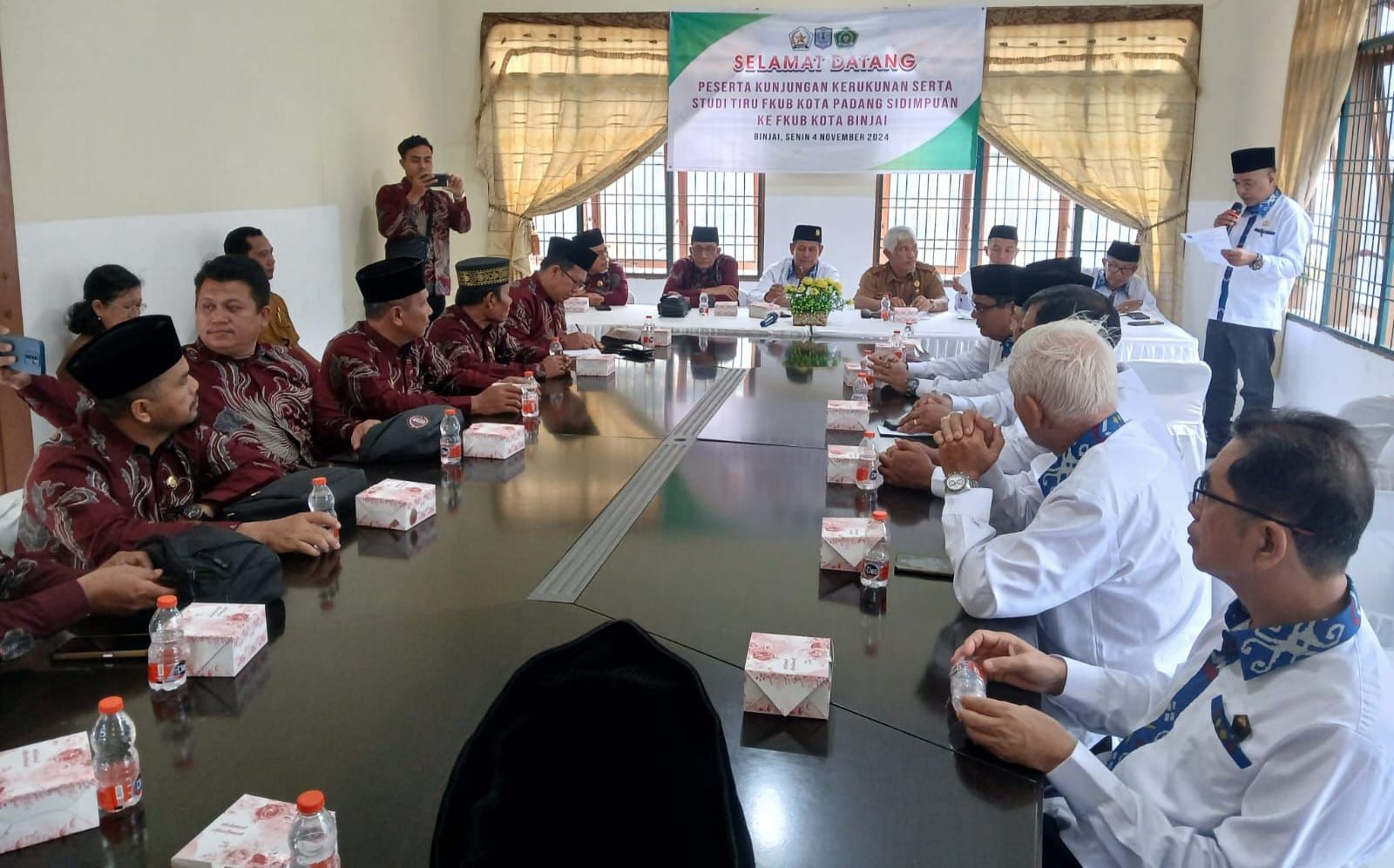 FKUB Padang Sidempuan Lakukan Studi Tiru Ke FKUB Binjai