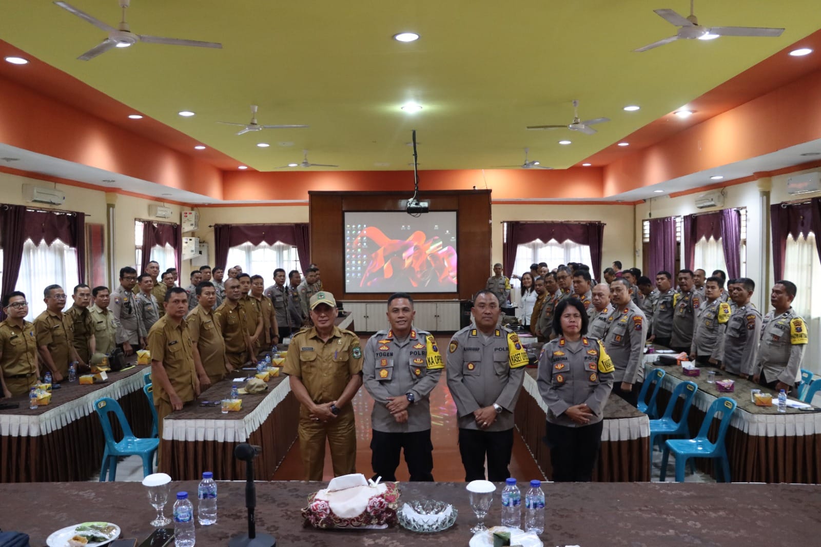 Kapolres Pematangsiantar Pimpin Rapat Ketahanan Pangan Tindak Lanjut ASTA CITA Presiden RI