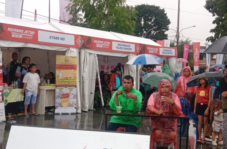 Hari Keempat Aquabike di Waterfront City, UMKM Siap Promosikan Produk Samosir