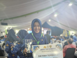 Adila Putri, Guru MAN Tebing Tinggi Raih Juara 1 MTQ Korpri Tingkat Nasional