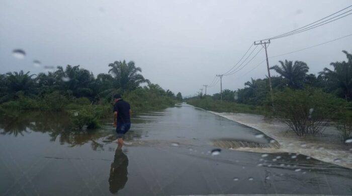 Diterjang Arus, Jalan Evakuasi Tsunami Singkil-Rimo Putus