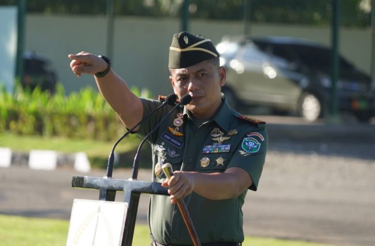 Arahan Danrem 012/TU : Pastikan Stabilitas dan Jaga Netralitas TNI di Pilkada 2024