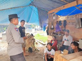 Sat Binmas Polres Pulang Pisau Rutin Laksanakan Sambang Sinergitas Dengan Warga