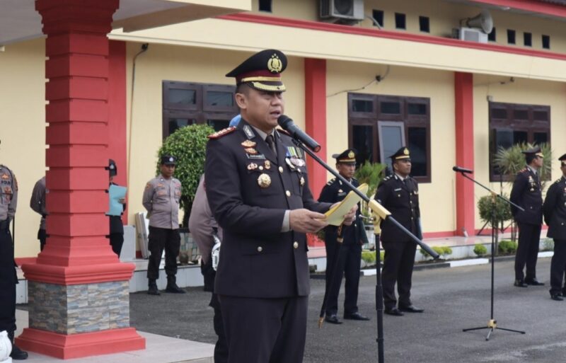 Kapolresta Deli Serdang Pimpin Upacara Peringatan Hari Pahlawan Nasional