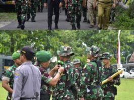 Latihan Praja Bakti Taruna Tk II di Sleman Taruna Menyatu dengan Rakyat