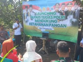 Polsek Kedungtuban Luncurkan Gugus Tugas Polri Dukung Ketahanan Pangan