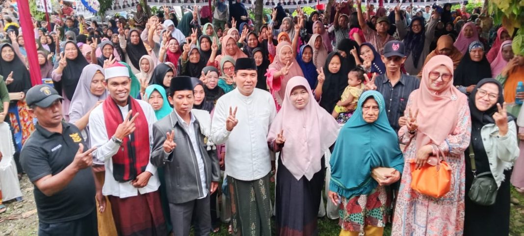  Hasan Basri Sagala Disambut Bagai Kontes Pantun di Tanahseribu-Langkat