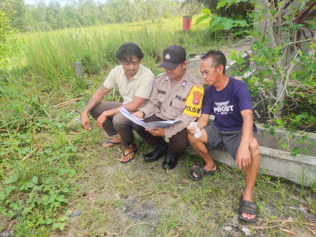 Sat Binmas Polres Pulang Pisau Melaksanakan Kegiatan Polisi RW
