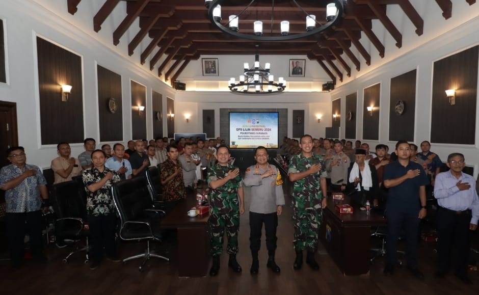 Dandim Hadiri Rapat Kesiapan Pengamanan Natal dan Tahun Baru 2025