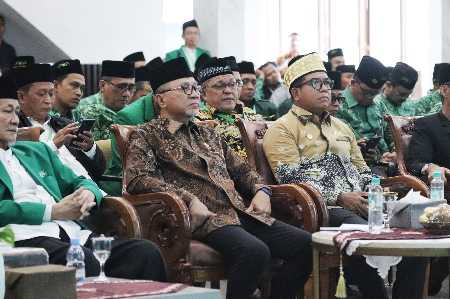 Pj. Gubernur Samsudin Hadiri Penutupan Rakernas II Pengurus Besar Mathla'ul Anwar