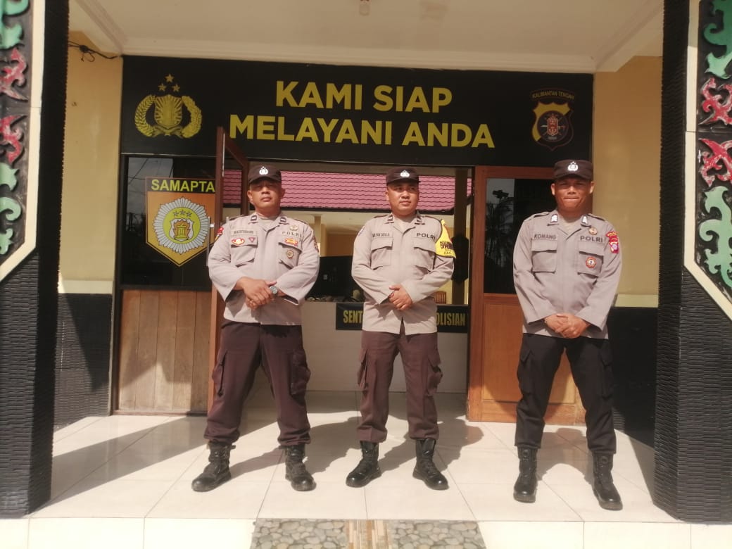 Tingkatkan Kewaspadaan Personil Polsek Basarang Giat Siaga Mako