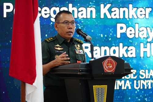 Penyuluhan Kesehatan Semarakkan HUT Ke-56 Puskes TNI