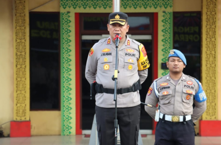 Amankan Malam Tahun Baru,Polres Pelabuhan Belawan Kerahkan 400 Personil