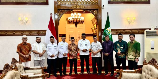 Pj Gubernur Safrizal Terima Audiensi Dewan Masjid Indonesia