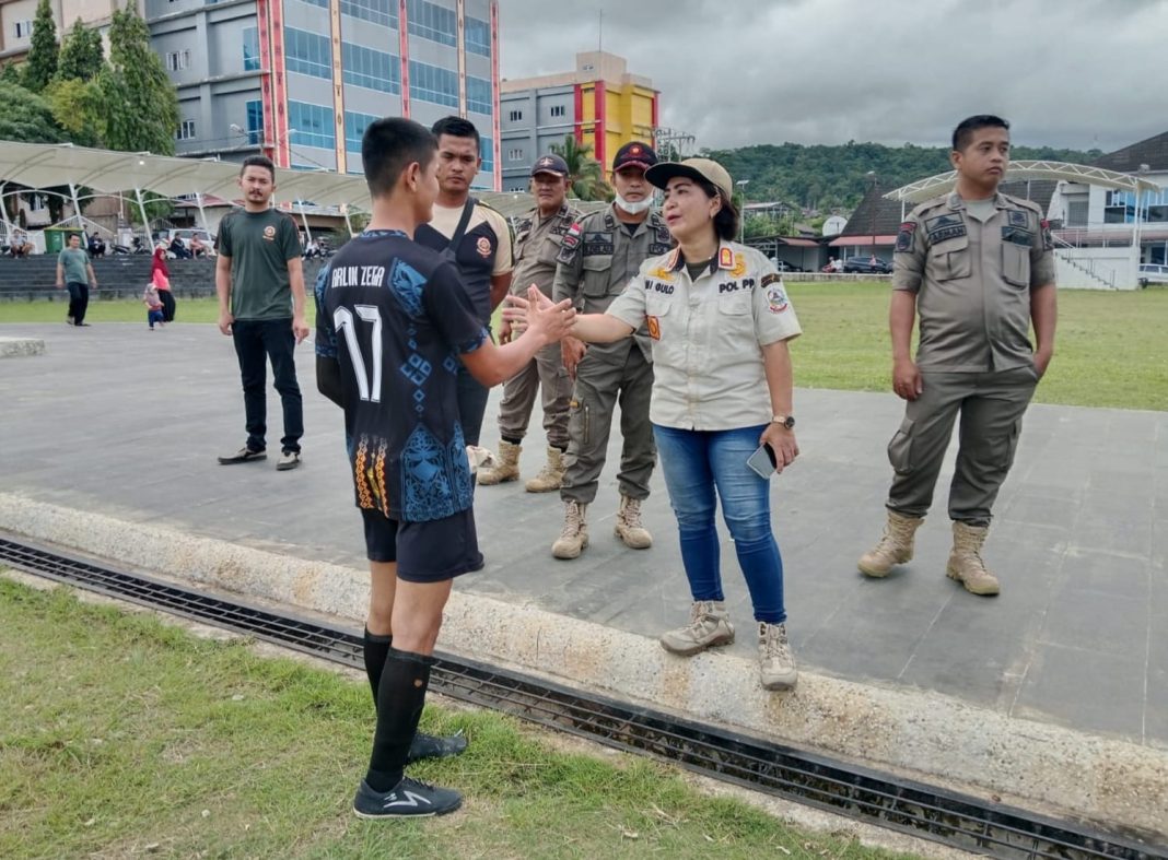 Masyarakat Apresiasi Satpol PP Tertibkan Akun Alun Kota Gunungsitoli